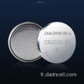 Piles bouton de la série DADNCELL 3V CR-2032 au lithium de petite taille pour divers instruments portables